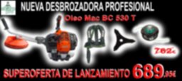 Desbrozadora Oleo Mac BC 530 T precio oferta Online